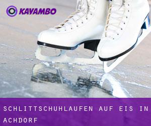 Schlittschuhlaufen auf Eis in Achdorf 