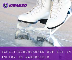 Schlittschuhlaufen auf Eis in Ashton in Makerfield 