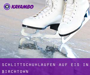 Schlittschuhlaufen auf Eis in Birchtown 