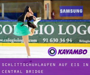 Schlittschuhlaufen auf Eis in Central Bridge 