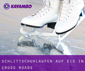 Schlittschuhlaufen auf Eis in Cross Roads 