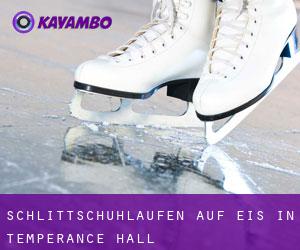 Schlittschuhlaufen auf Eis in Temperance Hall 
