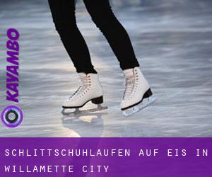 Schlittschuhlaufen auf Eis in Willamette City 