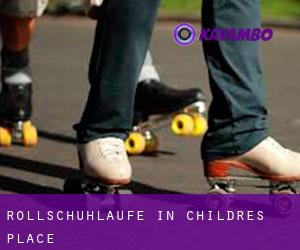 Rollschuhlaufe in Childres Place