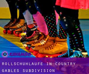 Rollschuhlaufe in Country Gables Subdivision