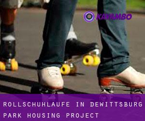 Rollschuhlaufe in Dewittsburg Park Housing Project