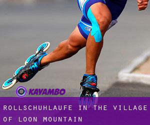 Rollschuhlaufe in The Village of Loon Mountain