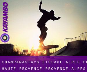 Champanastays eislauf (Alpes-de-Haute-Provence, Provence-Alpes-Côte d'Azur)