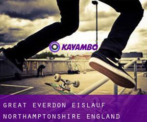 Great Everdon eislauf (Northamptonshire, England)
