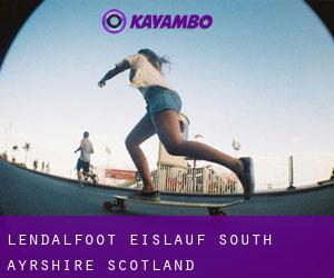 Lendalfoot eislauf (South Ayrshire, Scotland)