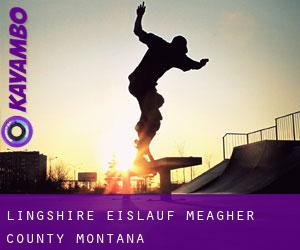 Lingshire eislauf (Meagher County, Montana)