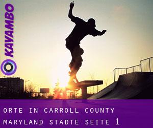 orte in Carroll County Maryland (Städte) - Seite 1