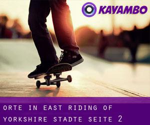 orte in East Riding of Yorkshire (Städte) - Seite 2