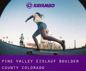 Pine Valley eislauf (Boulder County, Colorado)