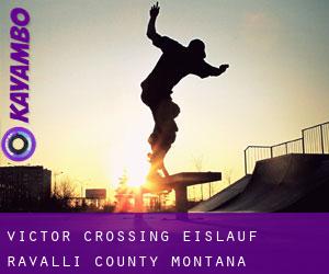 Victor Crossing eislauf (Ravalli County, Montana)
